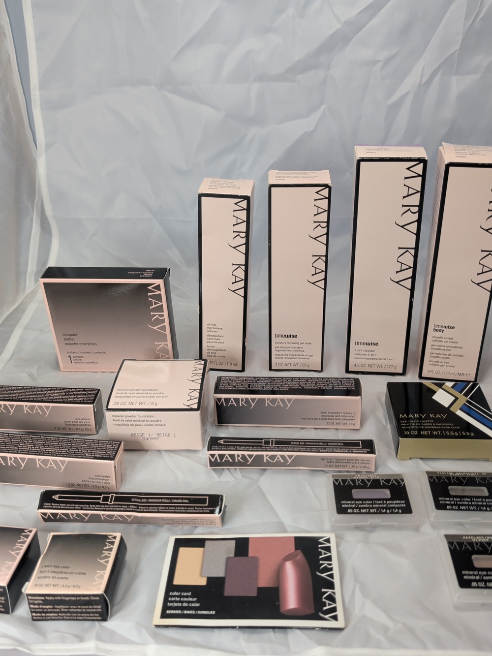 Mary Kay TimeWise & Color Cosmetics Huge Lot New In Boxes